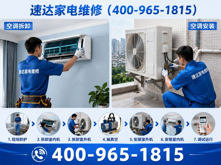 邵阳中央空调维修展示图